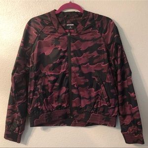 Pink camo Ivy Park bomber